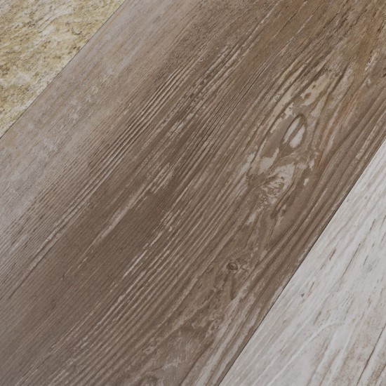 Grindų plokštės, baltintos medienos, PVC, 5,21m², 2mm