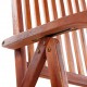 Sulankstomos sodo kėdės, 3vnt., akacijos medienos masyvas