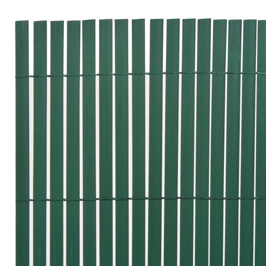 Dvipusė sodo tvora, žalios spalvos, 110x300cm