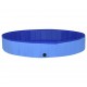 Sulankstomas baseinas šunims, mėlynos spalvos, 300x40cm, PVC