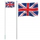 JK vėliava su stiebu, aliuminis, 6,23m