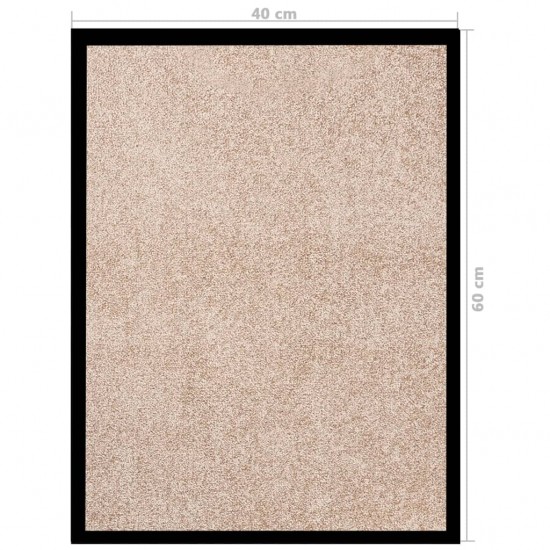 Durų kilimėlis, smėlio spalvos, 40x60cm