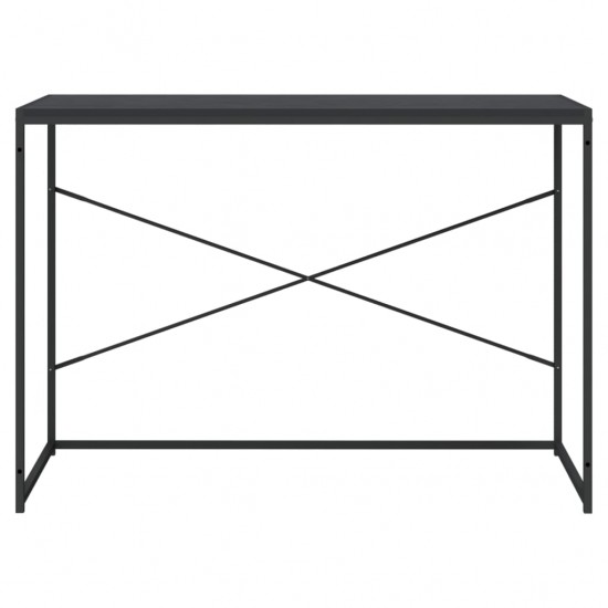 Kompiuterio stalas, juodos spalvos, 110x60x70cm, MDP