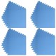 Kilimėliai, 24vnt., mėlyni, EVA putos, 8,64m²