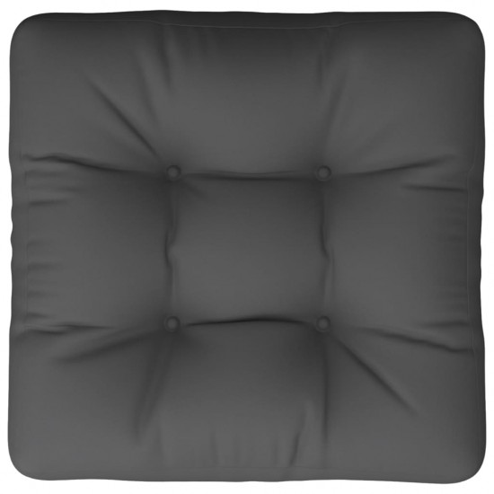 Paletės pagalvėlė, antracito spalvos, 60x61x10cm, audinys