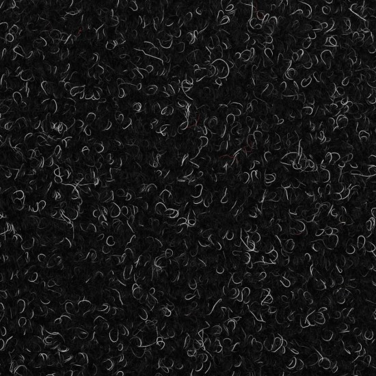 Lipnūs laiptų kilimėliai, 10vnt., juodi, 56x17x3cm