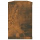 Sieninės lentynos, 2vnt., dūminio ąžuolo, 60x15x23cm, mediena