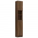 Vonios spintelė, ruda ąžuolo, 32x25,5x190cm, apdirbta mediena