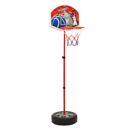 Vaikiškas krepšinio rinkinys, 120cm, reguliuojamas