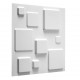 WallArt 3D Sienos plokštės GA-WA09, 24 vnt., kvadratų dizaino