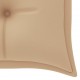 Sodo suoliuko pagalvėlė, smėlio spalvos, 150x50x7cm, audinys