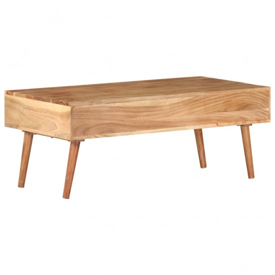 Kavos staliukas, 100x50x39cm, akacijos medienos masyvas