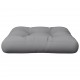 Paletės pagalvėlė, pilkos spalvos, 60x60x10cm, audinys