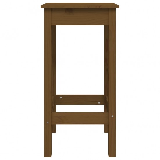 Baro kėdės, 2vnt., medaus rudos, 40x40x78cm, pušies masyvas
