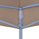 Proginės palapinės stogas, taupe spalvos, 2x2m, 270 g/m²