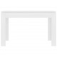 Valgomojo stalas, baltos spalvos, 120x60x76cm, MDP