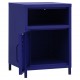 Naktinis staliukas, tamsiai mėlyna, 35x35x51cm, plienas