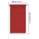 Lauko roletas, raudonos spalvos, 80x140cm, HDPE