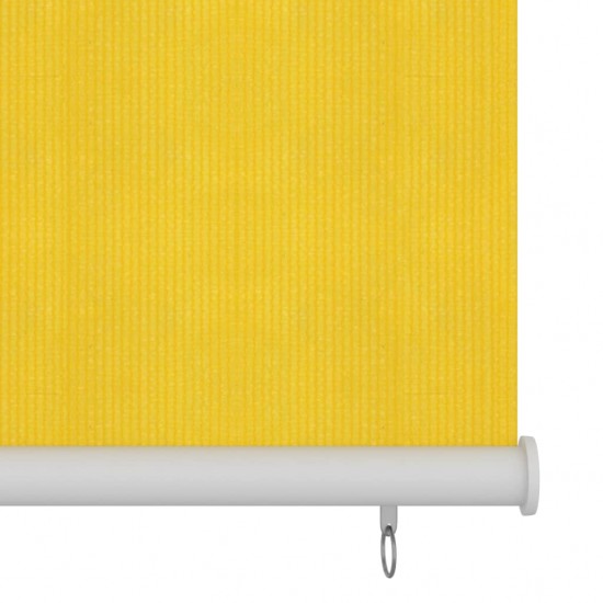 Lauko roletas, geltonos spalvos, 100x140cm, HDPE