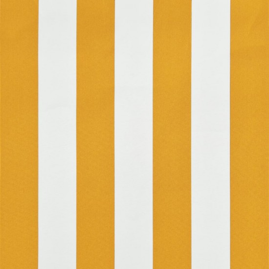 Ištraukiama markizė, geltonos ir baltos spalvos, 300x150cm