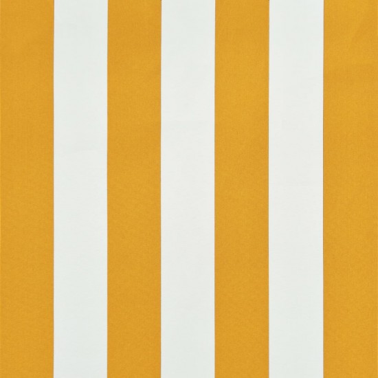 Ištraukiama markizė, geltonos ir baltos spalvos, 200x150cm