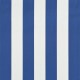 Ištraukiama markizė, mėlynos ir baltos spalvos, 300x150 cm