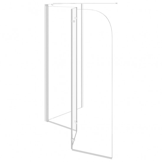 Vonios pertvara, skaidri, 120x69x130cm, grūdintas stiklas