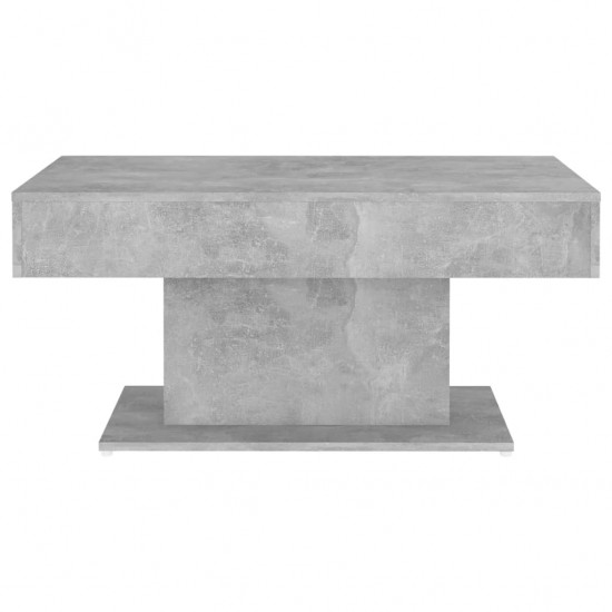 Kavos staliukas, betono pilkos spalvos, 96x50x45cm, MDP
