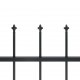 Sodo tvora su iečių viršugal., juoda, 5,1x1m, plienas