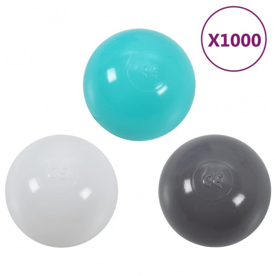 Žaisliniai kamuoliukai, 1000vnt., įvairių spalvų