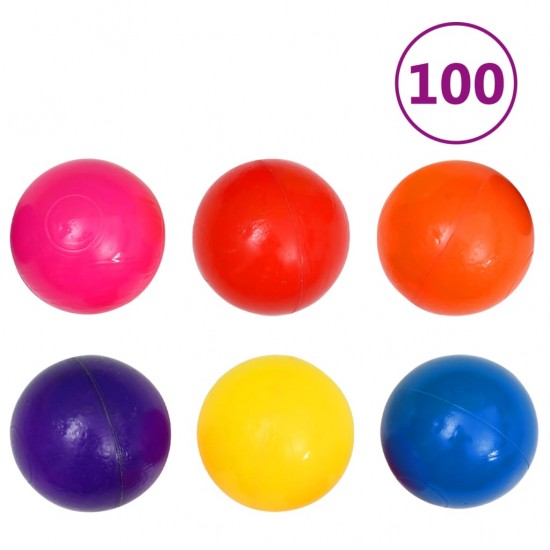Vaikiška žaidimų palapinė su 350 kamuoliukų, įvairių spalvų