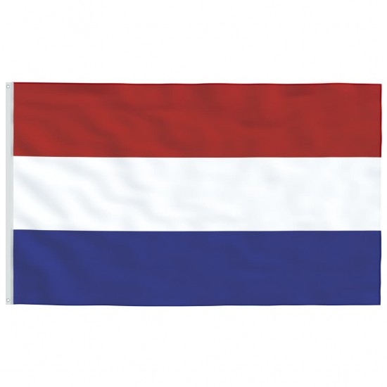 Nyderlandų vėliava su stiebu, aliuminis, 5,55m