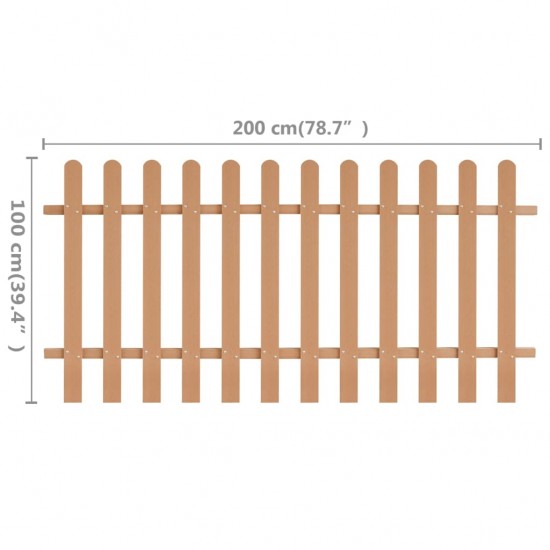 Statinių tvora, 200x100cm, WPC
