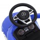 Paspiriamas vaikiškas automobilis Mercedes-Benz C63, mėlynas