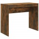 Rašomasis stalas, dūminio ąžuolo spalvos, 90x40x72cm, mediena