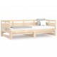 Ištraukiama lova, 2x(80x200)cm, pušies medienos masyvas