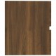 Spintelė praustuvui, ruda ąžuolo, 60x38,5x45cm, mediena