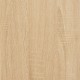 Naktinė spintelė, ąžuolo mediena, Sonoma spalva, 40x35x50 cm medžio drožlių plokštė