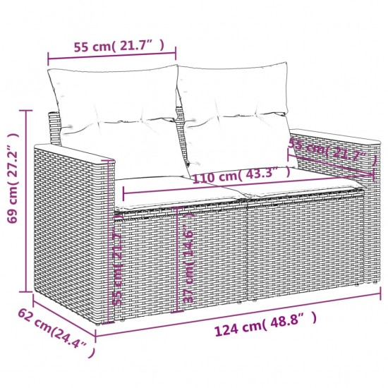 Galvūgalis su LED, tamsiai pilkas, 100x5x118/128cm, audinys