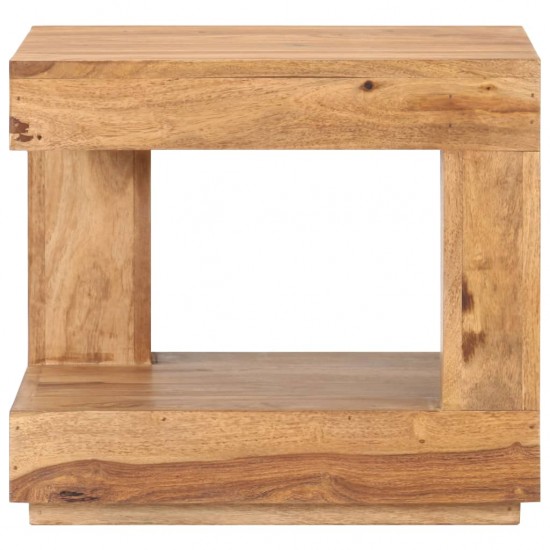 Kavos staliukas, 45x45x40cm, akacijos medienos masyvas