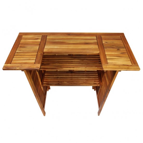 Baro stalas, 110x50x105cm, akacijos medienos masyvas