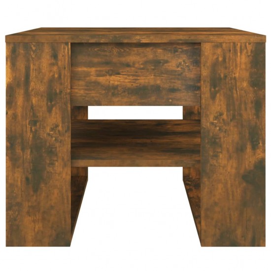 Kavos staliukas, dūminio ąžuolo, 55,5x55x45cm, apdirbta mediena