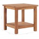 Kavos staliukas, 45x45x45cm, tikmedžio medienos masyvas