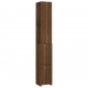 Vonios spintelė, ruda ąžuolo, 25x25x170cm, apdirbta mediena