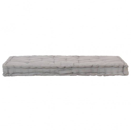 Grindų/paletės pagalvėlės, 2vnt., pilkos spalvos, medvilnė