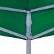 Proginės palapinės stogas, žalios spalvos, 3x3m, 270 g/m²