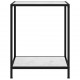 Konsolinis staliukas, baltas, 60x35x75cm, grūdintas stiklas