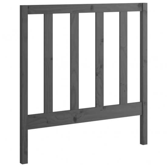 Ištraukiama lova, pilka, 2x(90x200)cm, pušies medienos masyvas