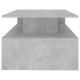 Kavos staliukas, betono pilkos spalvos, 90x60x42,5cm, MDP