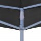 Proginės palapinės stogas, juodos spalvos, 3x3m, 270 g/m²